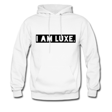 Load image into Gallery viewer, I AM LUXE Men&#39;s Hoodie - white
