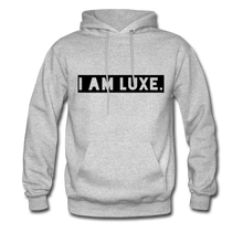 Load image into Gallery viewer, I AM LUXE Men&#39;s Hoodie - heather gray
