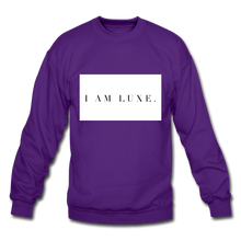 Load image into Gallery viewer, I AM LUXE Unisex Sweatshirt - Multiple Colors Available - purple
