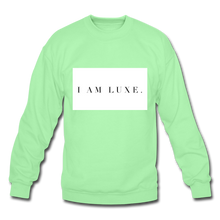 Load image into Gallery viewer, I AM LUXE Unisex Sweatshirt - Multiple Colors Available - lime
