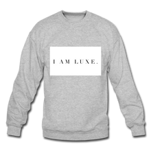 Load image into Gallery viewer, I AM LUXE Unisex Sweatshirt - Multiple Colors Available - heather gray
