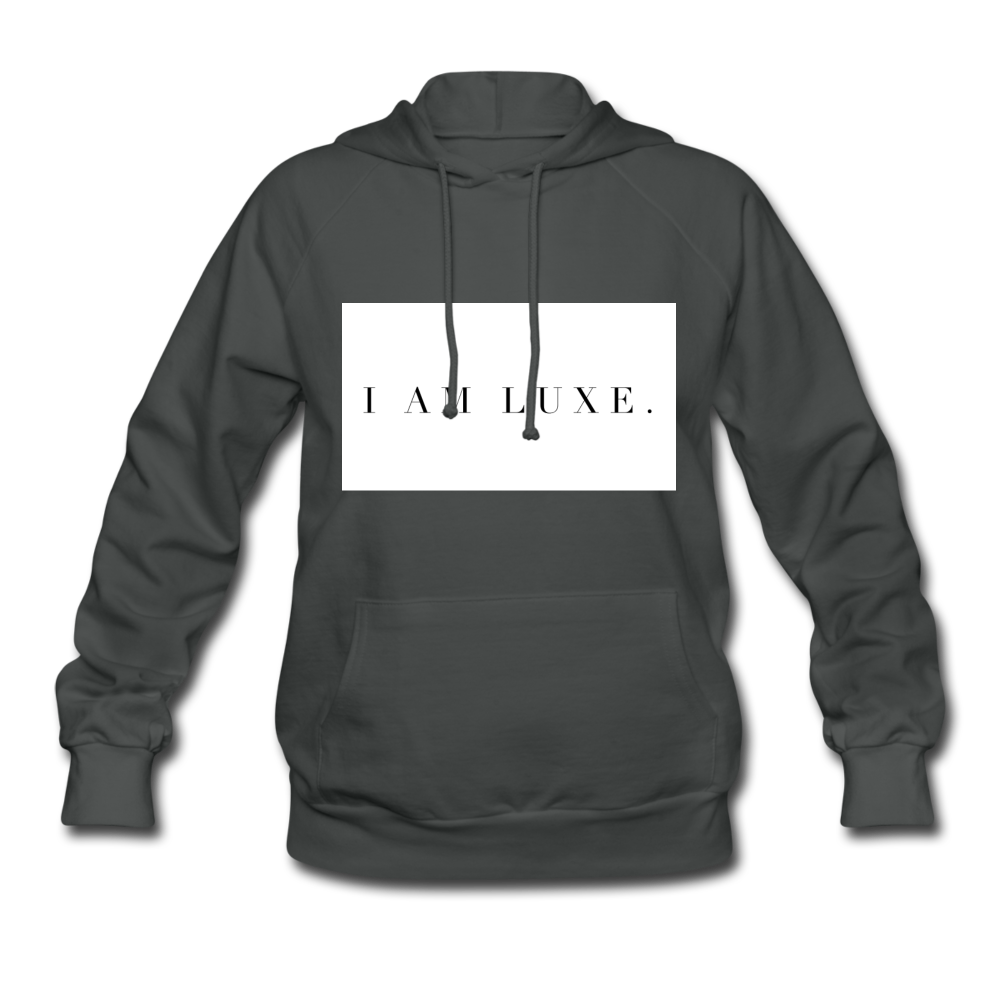 I AM LUXE Hoodie - Multiple Colors Available - asphalt