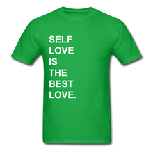 Load image into Gallery viewer, SELF LOVE T-Shirt - Multiple Colors Available - bright green
