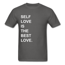 Load image into Gallery viewer, SELF LOVE T-Shirt - Multiple Colors Available - charcoal
