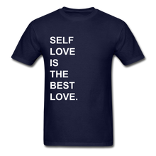 Load image into Gallery viewer, SELF LOVE T-Shirt - Multiple Colors Available - navy
