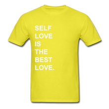 Load image into Gallery viewer, SELF LOVE T-Shirt - Multiple Colors Available - yellow
