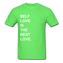 Load image into Gallery viewer, SELF LOVE T-Shirt - Multiple Colors Available - kiwi
