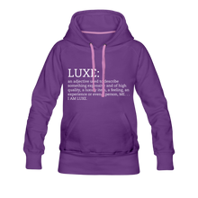 Load image into Gallery viewer, LUXE Definition Hoodie - Multiple Colors Available - purple
