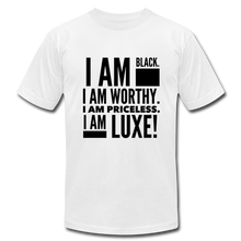 Load image into Gallery viewer, Worthy Unisex T-shirt - Multiple Colors Available - white
