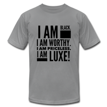 Load image into Gallery viewer, Worthy Unisex T-shirt - Multiple Colors Available - slate
