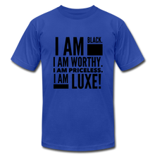 Load image into Gallery viewer, Worthy Unisex T-shirt - Multiple Colors Available - royal blue
