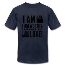 Load image into Gallery viewer, Worthy Unisex T-shirt - Multiple Colors Available - navy
