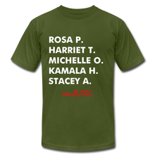 Load image into Gallery viewer, Rosa&#39;s Dream Team T-shirt - olive
