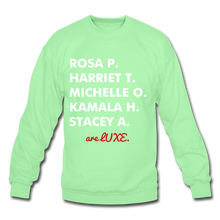 Load image into Gallery viewer, Rosa&#39;s Dream Team Sweatshirt - lime
