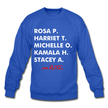 Load image into Gallery viewer, Rosa&#39;s Dream Team Sweatshirt - royal blue
