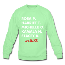 Load image into Gallery viewer, Rosa&#39;s Dream Team Sweatshirt - lime
