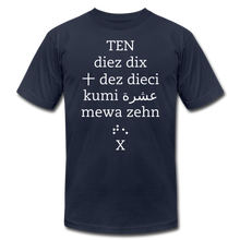 Load image into Gallery viewer, You&#39;re a 10 Tee - navy
